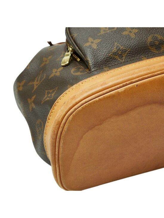 Louis Vuitton Monogram Montsouris MM Backpack Brown Leather main image 10